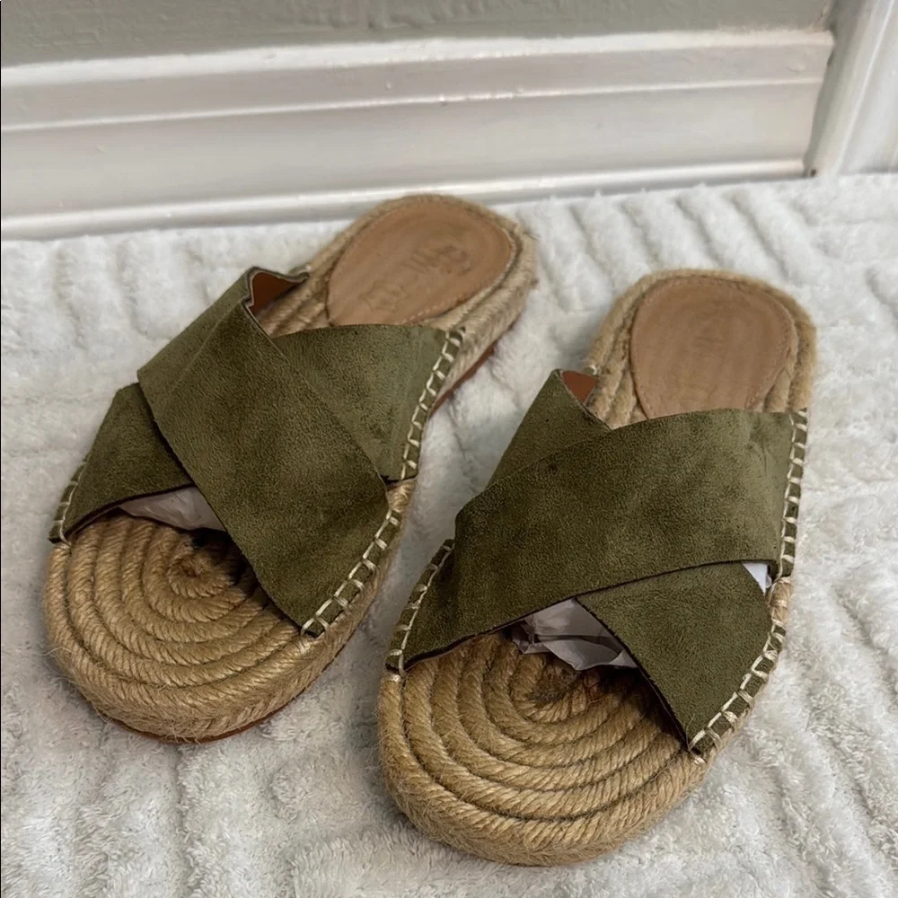 Mi.iM Crossover Espadrilles Slides